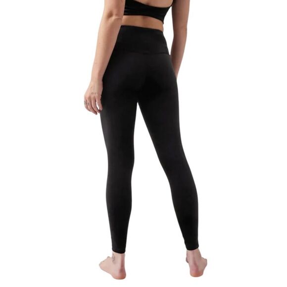 Athleta Black Elation Velvet Tight Leggings Medium NWOT - Picture 12 of 12